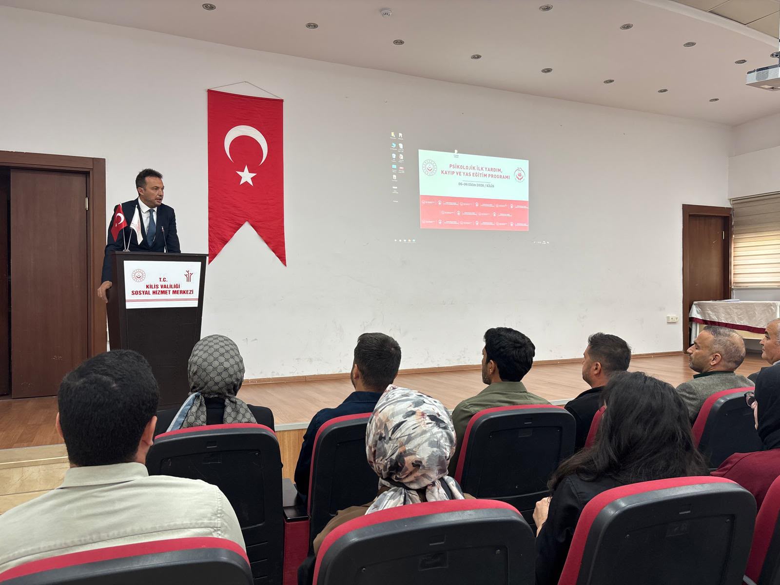 Kilis’te “Psikolojik İlk Yardım, Kayıp ve Yas Eğitimi Programı” Gerçekleştirildi