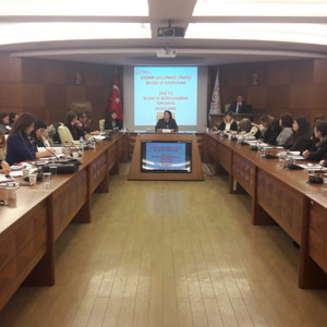 2018-2023 yıllarını kapsayan, Kadının Güçlenmesi Strateji Belgesi ve Eylem Planı Birinci İzleme Değerlendirme Toplantısı gerçekleştirildi. - fotoğraf 1