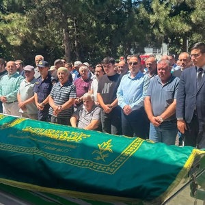 Şehit Nevzat Çankaya’nın babası Bülent Çankaya, Son Yolculuğuna Uğurlandı. - fotoğraf 1