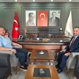 AK Parti Muğla İl Başkanı Sayın Cengizhan GÜNGÖR, İl Müdürümüz Sayın Mahmut SELÇUK’u ziyaret etti.  - fotoğraf 1