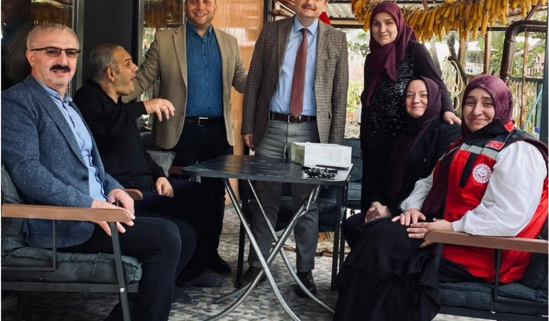 Fatih Kıranda Ve Annesi Suzan Gönül Kıranda Hanelerinde Ziyaret Edildi.