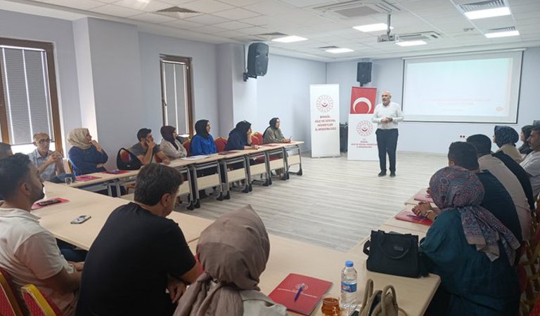 "Danışmanlık Tedbiri Uygulayıcı Eğitimi" 2. Grup programımız İl Müdürümüz Sayın Abdulbari AKSOY'un açılış konuşması ile başladı.