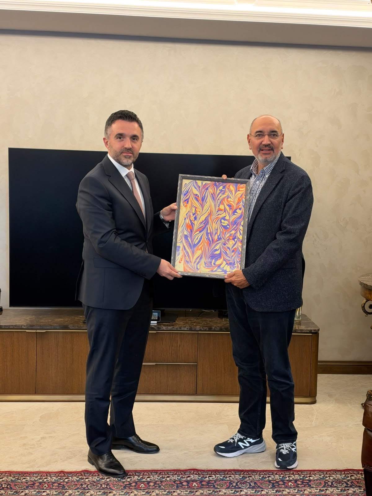 İl Müdürümüz Sn. Ömer Turan, Çocuk Hizmetleri Alanındaki Çalışmalarımıza Sundukları Kıymetli Destekler Dolayısıyla Sn. Ali Ülker’e Teşekkür Ziyaretinde Bulundu