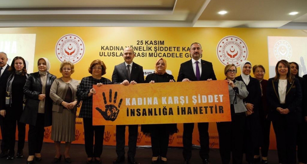 Bakan Selçuk, Bakan Soylu ve Bakan Gül Kadına Yönelik Şiddet ile Mücadele İçin Bir Araya Geldi.