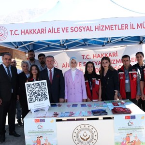 Bakanımız Mahinur Özdemir Göktaş, Hakkari'de konuştu: - fotoğraf 22