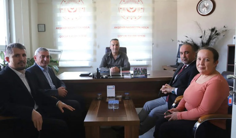 İl Müdürümüz Arif TOPAL, Akşehir Çocuk Evleri Sitesinde