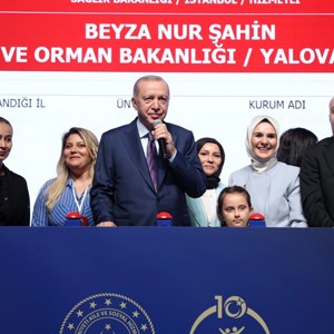 Cumhurbaşkanı Erdoğan ve Bakanımız Göktaş Şehit Yakınları, Gazi ve Gazi Yakınlarımızın Kamu Kurumlarına Yerleştirilmesi Kura Töreni’ne katıldı - fotoğraf 1