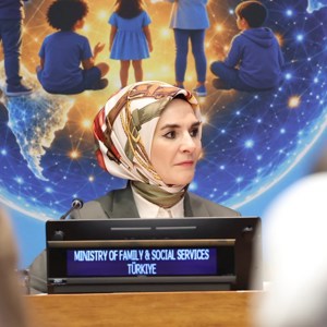 Emine Erdoğan Hanımefendi ve Bakanımız Göktaş, BM'de çocuklar için güvenli dijital sistemlerin inşasına ilişkin programa katıldı - fotoğraf 8
