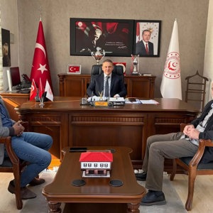 Karabük Cumayanı esnaflarından, İl Müdürümüz Sayın Sami ÇİFT’e ziyaret  - fotoğraf 1