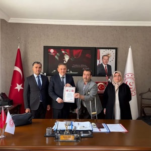 Safranbolu Engelliler Derneği Başkanından, İl Müdürümüz Sayın Sami ÇİFT’e ziyaret - fotoğraf 1