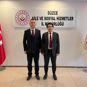 Çilimli Kaymakamı Ahmet Ali Altıntaş İl Müdürümüz Sezgin Küçüktepe’yi Ziyaret Etti. - fotoğraf 1