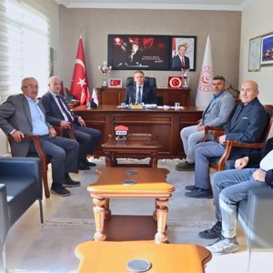 Karabük Köy Muhtarları, İl Müdürümüz Sayın Sami ÇİFT’i makamında ziyaret etti. - fotoğraf 1