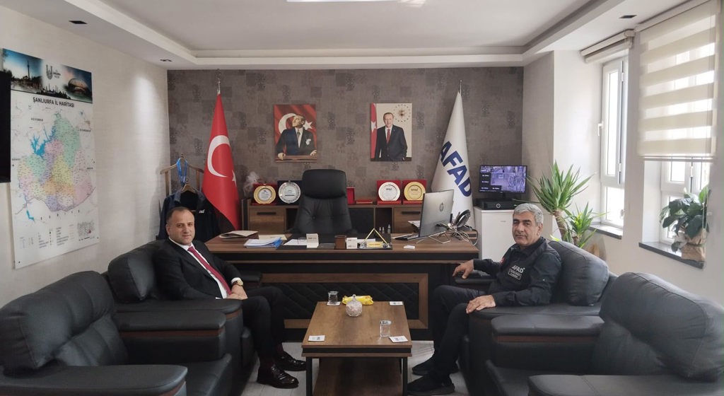 İl Müdürümüz Fatih YILMAZ, AFAD İl Müdürlüğümüzü Ziyaret Etti.