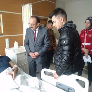 Selim Çelenk, Yaralı Askerlerimizi Ziyaret Etti. - fotoğraf 3