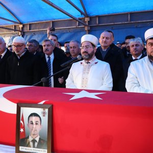 Şehit Astsubay Muhammed Ali Özer Son Yolculuğuna Uğurlandı. - fotoğraf 2