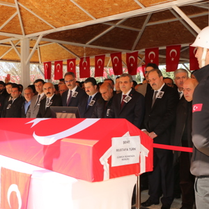 Şehidimiz Mustafa Türk’ü  Ebediyete Uğurladık - fotoğraf 10
