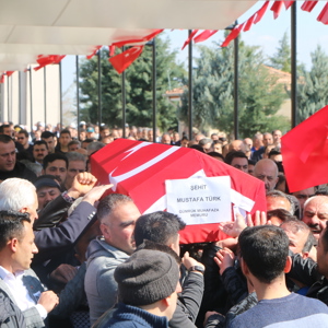 Şehidimiz Mustafa Türk’ü  Ebediyete Uğurladık - fotoğraf 16