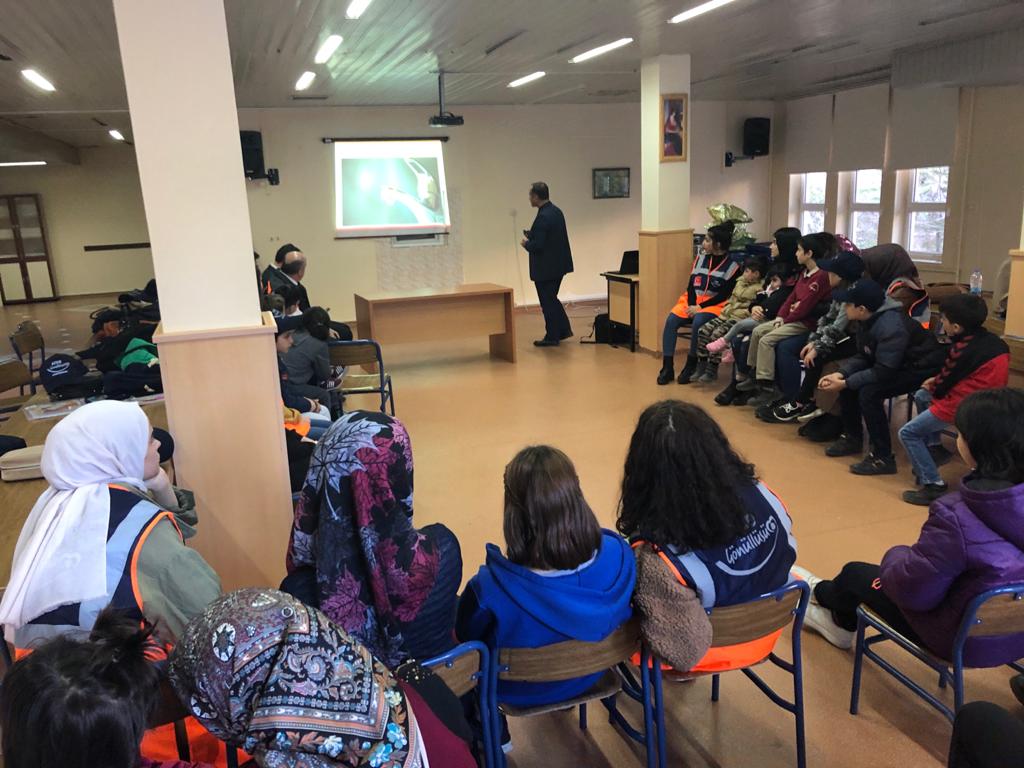 GÜMÜŞHANE AFAD İL MÜDÜRLÜĞÜNÜN KURULUŞUMUZDA GERÇEKLEŞTİRMİŞ OLDUĞU PROGRAM