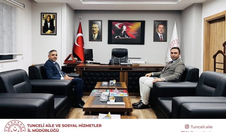 Vali Yardımcımız Sayın Adem ESER, İl Müdürümüz Sayın Harun KIZILTAŞ’a Hayırlı Olsun Ziyaretinde Bulundu