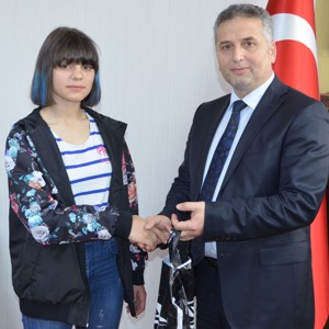 İl Müdürümüz Mahmut ÖZDEMİR Türkiye Şampiyonasında Dereceye Giren Gülizar ÇAKIR’ı Tebrik Etti - fotoğraf 5
