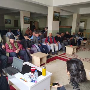 İl Mürlüğümüze Bağlı Huzurevinde Koronovirüs Hakkında Bilgilendirme Yıpıldı. - fotoğraf 2