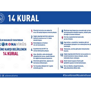 Bakanlığımızdan “İşaret Dilinde Koronavirüs Uyarıları” - fotoğraf 1