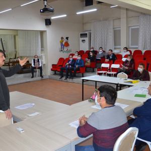 Yeni Koronavirüse (Covid-19) Karşı Kuruluşlarda Alınması Gereken Tedbirler Konusunda Toplantı Düzenlendi - fotoğraf 1