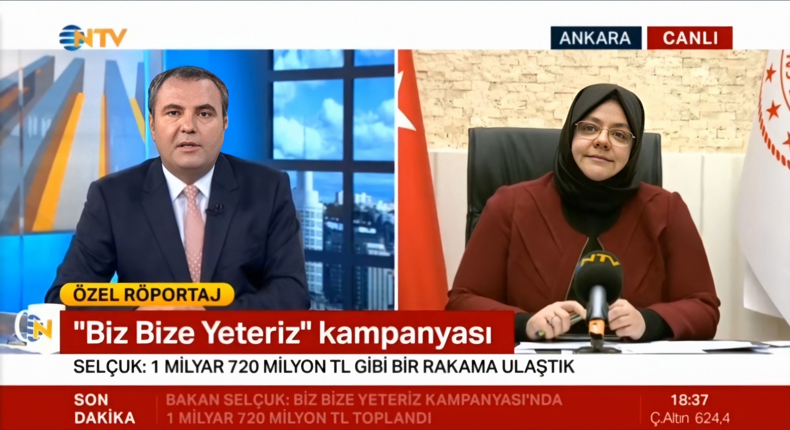 Bakan Selçuk NTV Canlı Yayınında Gündemi Değerlendirdi