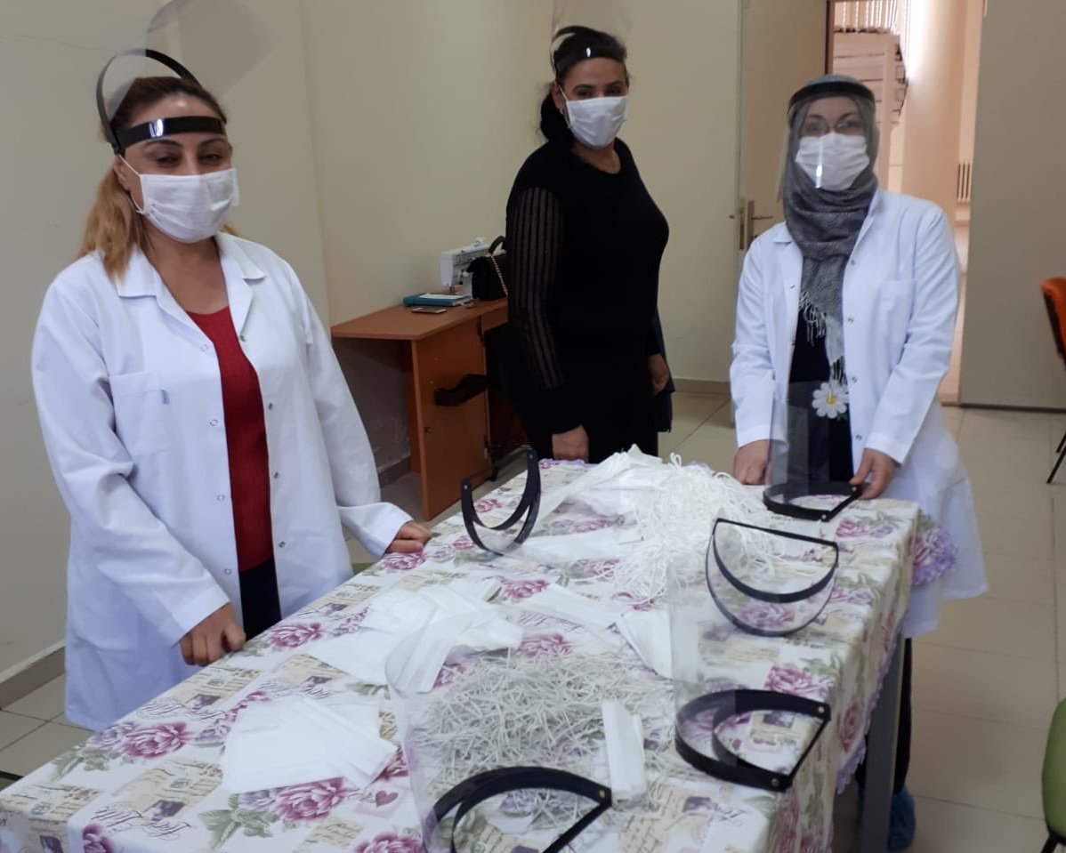 Yüz Koruyucu Maske ve Siperlik üretimine başladık