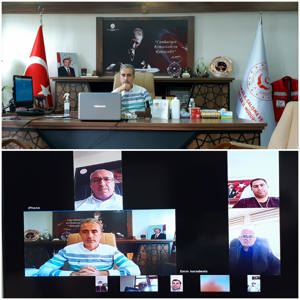 Aylık Koordinasyon ve Değerlendirme Toplantısı Video Konferans Üzerinden Gerçekleştirildi. - fotoğraf 2