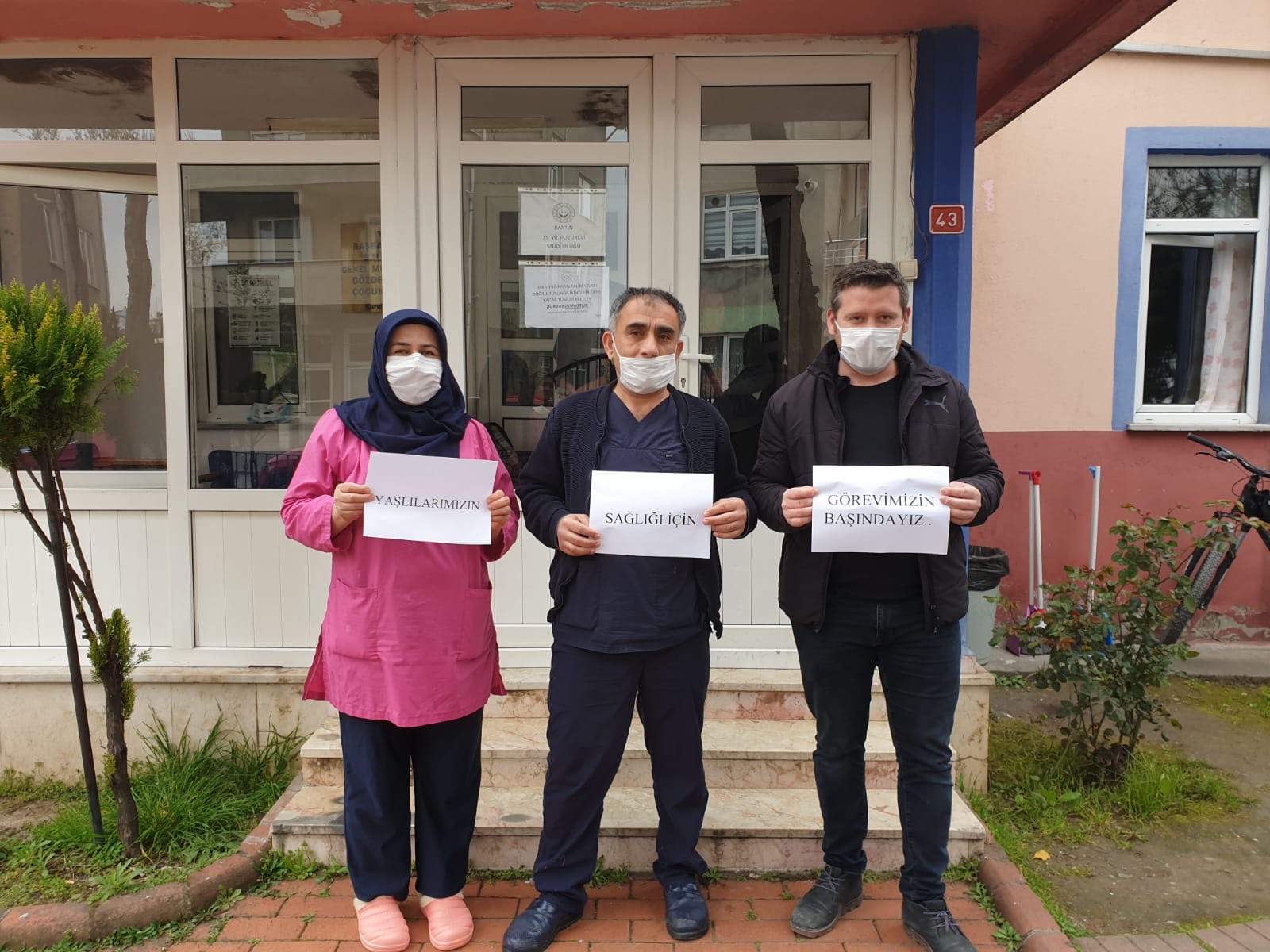 75. Yıl Huzurevi ve Mika-Der Çocuk Evlerinde Korona Önlemlerini Arttırdık