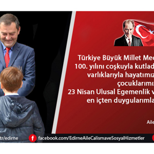 İl Müdürümüz Bilgin ÖZBAŞ'ın 23 Nisan Mesajı... - fotoğraf 1