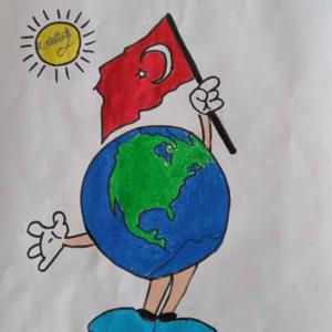 23 Nisan Coşkusuna Çocuklarımız Resimleriyle Katıldı - fotoğraf 2