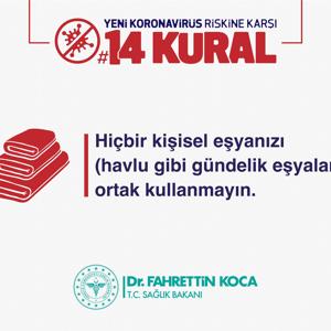 Koronavirüs Riskine Karşı 14 Kural - fotoğraf 9