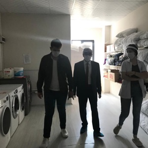 Kuruluşlarımızı ziyaret eden İl Müdürümüz Faruk UYSAL Koronavirüs Salgını sırasında kuruluşlarımızın aldığı önlemler hakkında değerlendirmelerde bulundu. - fotoğraf 2