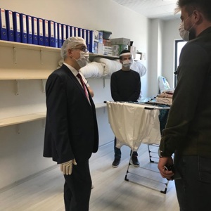 Kuruluşlarımızı ziyaret eden İl Müdürümüz Faruk UYSAL Koronavirüs Salgını sırasında kuruluşlarımızın aldığı önlemler hakkında değerlendirmelerde bulundu. - fotoğraf 3