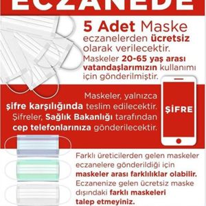 Ücretsiz maske dağıtımları Isparta’ da eczaneler tarafından verilmeye başladı.  - fotoğraf 1