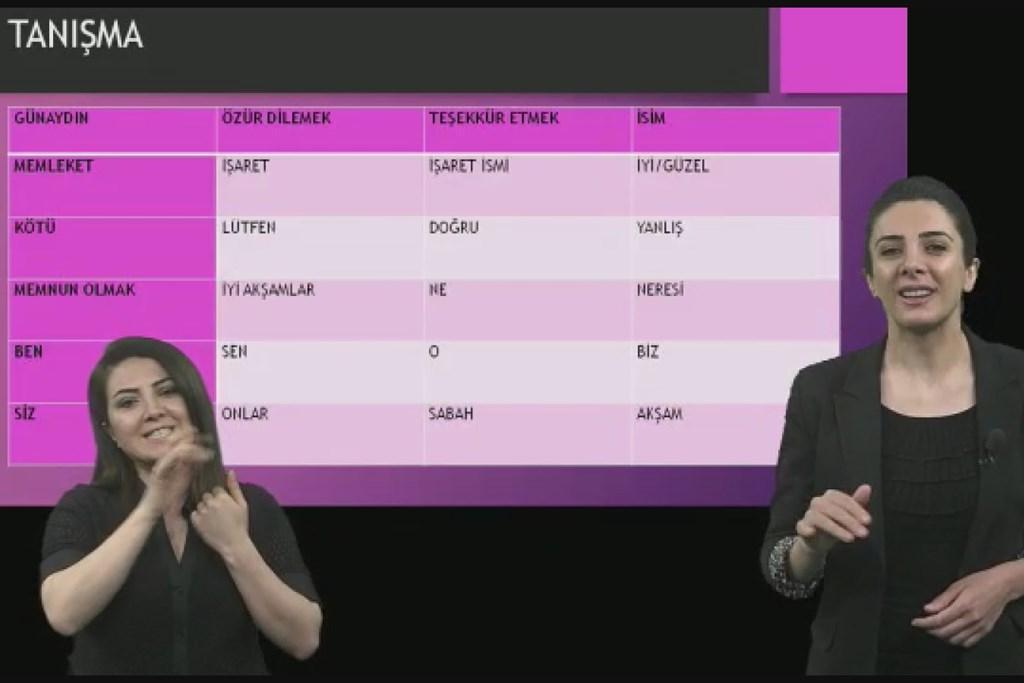  2020 Erişilebilirlik Yılı kapsamında, Engelli ve Yaşlı Hizmetleri Genel Müdürlüğümüzce hazırlanan Türk İşaret Dili videoları, MEB uzaktan eğitim programları kapsamında EBA Tv'de yayınlanmaya başlandı.