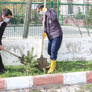 Baharın gelişi ile Ağaçlandırma Çalışmalarımız devam ediyor  - fotoğraf 6