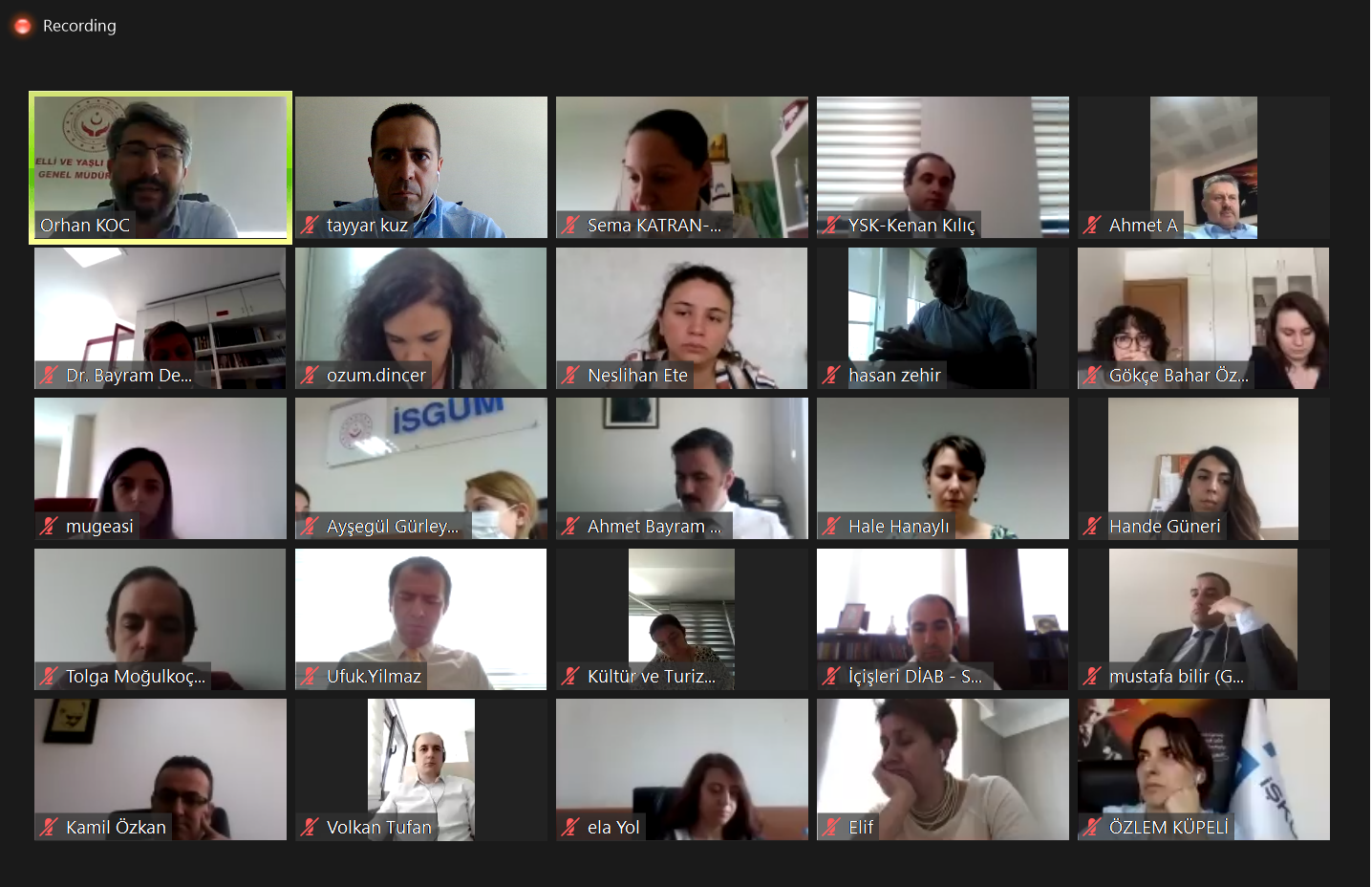 Kamu İstişare Toplantısında COVID-19 Sürecinde Engelli Bireylere Yönelik Alınan Tedbirler ve Yapılan Çalışmalar Ele Alındı