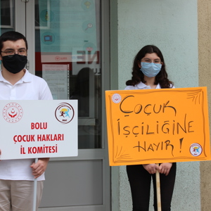 12 Haziran Çocuk İşçiliği Mücadele Günü Basın Açıklaması - fotoğraf 6