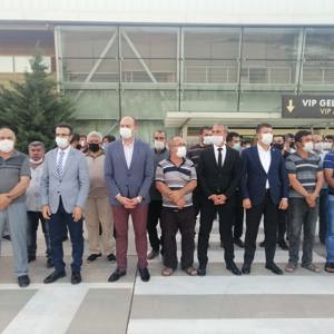 Kahraman Şehidimizin Aziz Naaşı Havaalanında Karşılandı - fotoğraf 4