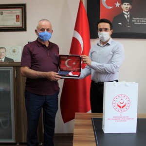 Şehidimiz Yunus Emre AYGÜN’ ün Babası İbrahim AYGÜN Babamız İl Müdürlüğümüzü ziyaret etti. - fotoğraf 2