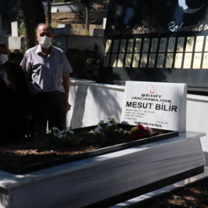 Şehidimiz Mesut BİLİR Kabrinde Ziyaret Edildi - fotoğraf 2