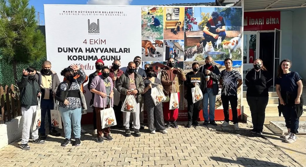 Mardin Büyükşehir Belediyesi Sokak Hayvanları Rehabilitasyon Merkezi’ni ziyaret.
