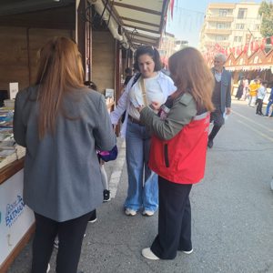 9. Kitap Fuarı’nda “Kadına El Kalkamaz” Farkındalığı - fotoğraf 1