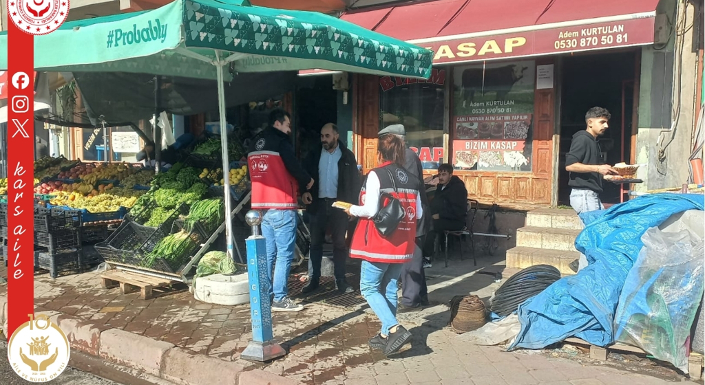 📍 Digor’da Esnafa Yönelik Huzur Bilgilendirmesi Gerçekleştirildi