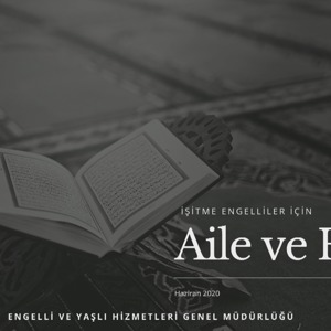 Hadisler Engellilerimizin Erişimi İçin İşaret Diline Çevrildi  - fotoğraf 1