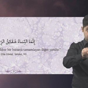 Hadisler Engellilerimizin Erişimi İçin İşaret Diline Çevrildi  - fotoğraf 2