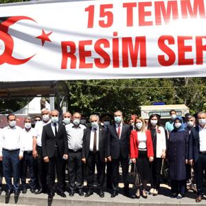 Kahraman Gazilerimizi ve 15 Temmuz Resim Sergisini Ziyaret Ettik - fotoğraf 12